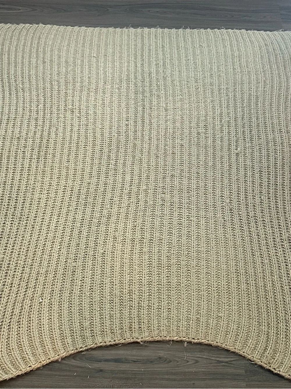 Threshold Sage Green Knitted Blanket
